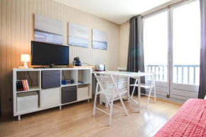 Studio Cabine Sud, centre de Flaine, linge et menage compris